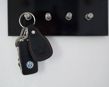 Lederprinz® Schlüsselanhänger schwarz