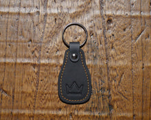 Lederprinz® Schlüsselanhänger schwarz